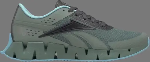 Кроссовки flintstones meet jetsons x zig dynamica 'mr. spacely' Reebok, зеленый