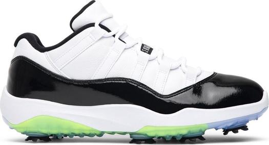 Кроссовки Air Jordan 11 Low Golf Concord, белый