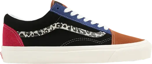 Кроссовки Vans Old Skool 36 DX Anaheim Factory - Animal Mix, разноцветный
