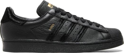 Кроссовки Adidas Kader Sylla x Superstar ADV 'Monochrome Black', черный