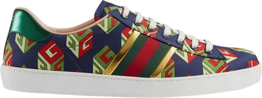 Кроссовки Gucci Ace GG Wallpaper, разноцветный