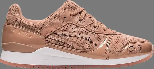 Кроссовки gel lyte 3 og 'dusty steppe' Asics, коричневый