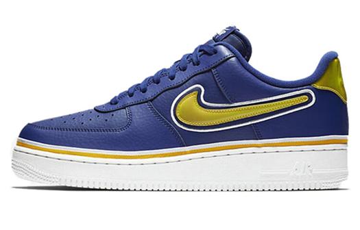 Кроссовки Nike Air Force 1 Low Sport Nba Deep Royal University Gold