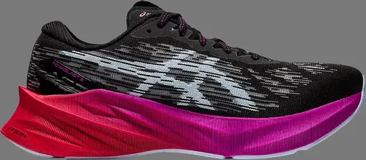 Кроссовки wmns novablast 3 'black soft sky' Asics, черный