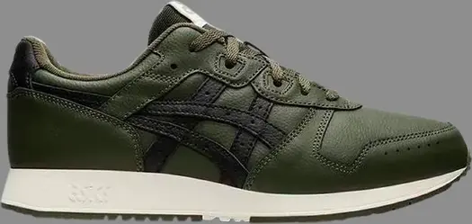 Кроссовки lyte classic 'olive canvas' Asics, зеленый