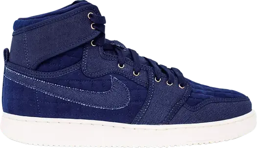 Кроссовки AJKO High OG Canvas Obsidian, синий
