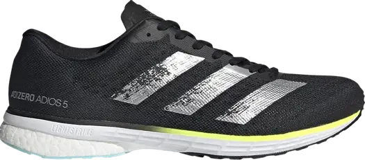 Кроссовки Adidas Adizero Adios 5 'Black Silver Metallic', черный