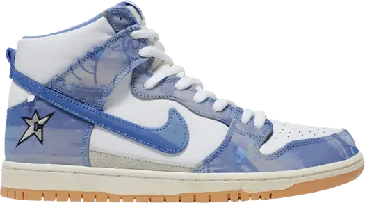 Кроссовки Nike Carpet Company x Dunk High SB 'Royal Pulse' Special Box, синий