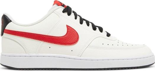 Кроссовки Nike Court Vision Low 'Sail University Red', кремовый