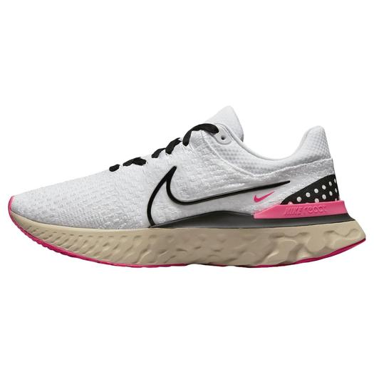 Кроссовки Nike React Infinity Run Flyknit 3, белый/бежевый/розовый