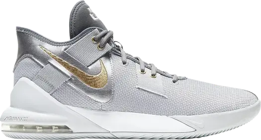 Кроссовки Nike Air Max Impact 2 'Grey Metallic Gold', серый