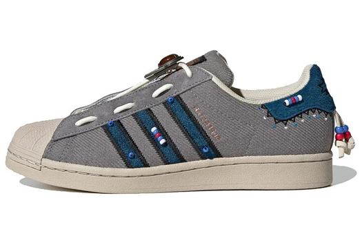 Кроссовки Adidas Originals Originals Superstar Shoes 'Grey Blue Red'