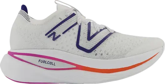 Кроссовки New Balance Wmns FuelCell SuperComp Trainer 'White Blue Magenta', белый