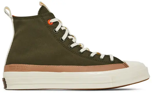 Кроссовки Converse Todd Snyder x Chuck 70 High Rebel Prep, зеленый