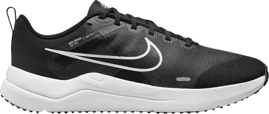 Кроссовки Nike Downshifter 12 Extra Wide 'Black Pure Platinum', черный