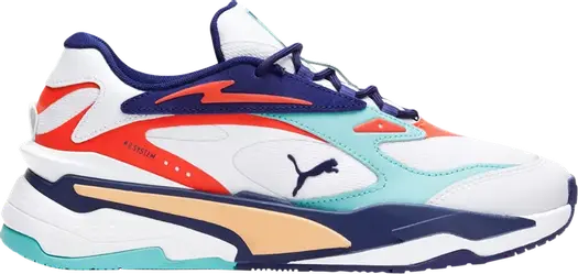 Кроссовки Puma RS-Fast Courtside White Angel Blue, белый