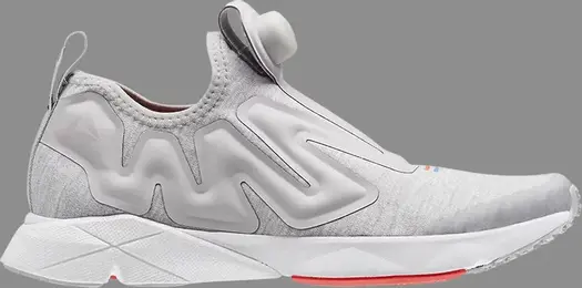 Кроссовки pump supreme hoodie Reebok, серый