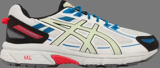 Кроссовки gel venture 6 'glacier grey whisper green' Asics, серый