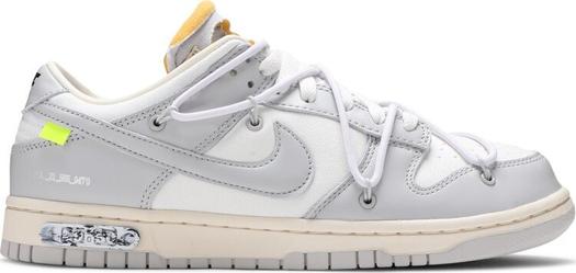 Кроссовки Nike Off-White x Dunk Low 'Lot 49 of 50', белый
