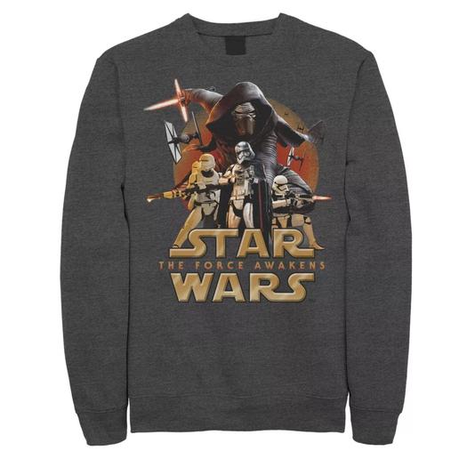 Мужской пуловер-толстовка с плакатом «Пробуждение силы» Star Wars