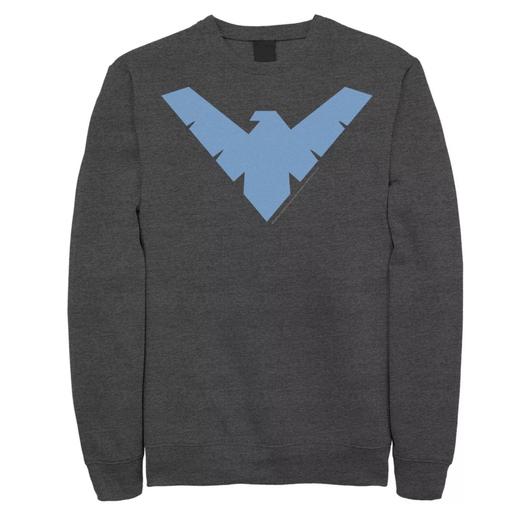 Мужская классическая толстовка с логотипом Nightwing DC Comics