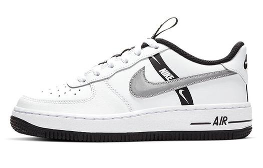 Кроссовки Nike Air Force 1 Low LV8 KSA, белый/серебристый/черный