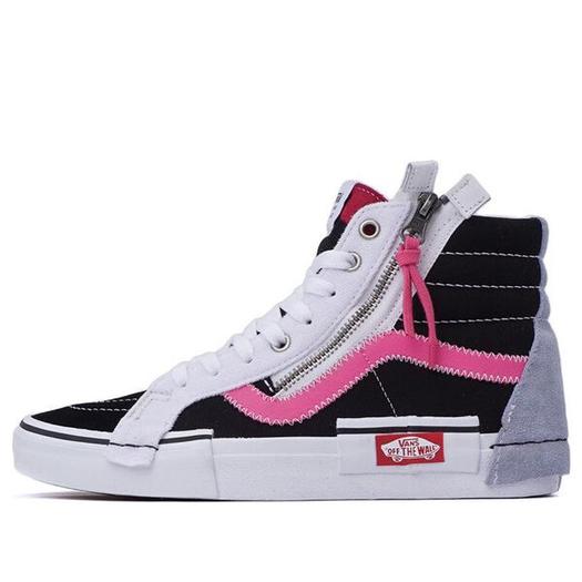 Кроссовки Vans SK8-HI Reissue CAP 'Black Azalea Pink', розовый