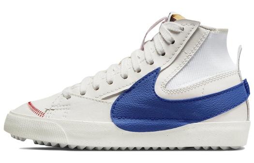 Кроссовки Nike Blazer Mid 77 Jumbo, белый/синий