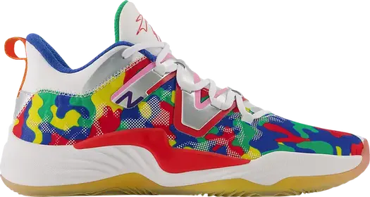 Кроссовки New Balance NBA 2K23 x Jamal Murray x Two WXY V3 'Multi-Color Camo', многоцветный