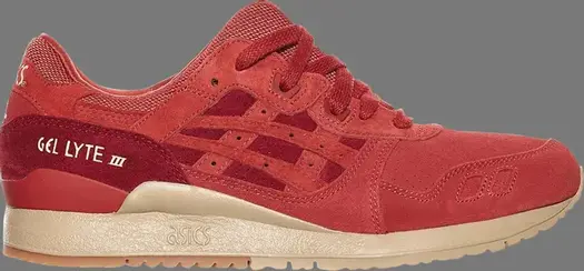 Кроссовки gel lyte iii 'tandori spice' Asics, красный