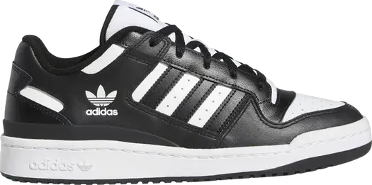 Кроссовки Adidas Forum Low 'Black White', черный