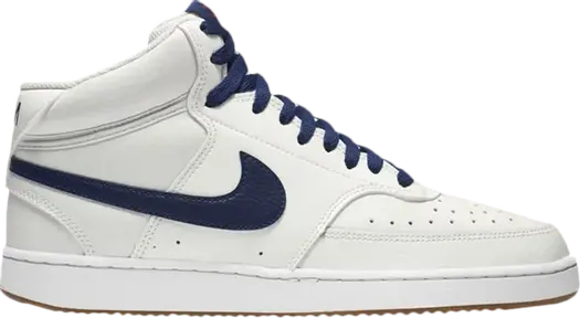 Кроссовки Nike Court Vision Mid 'Summit White Blue Void', белый