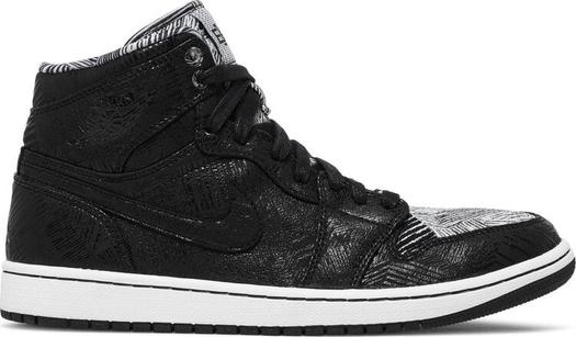 Кроссовки Air Jordan 1 Retro High BHM, черный