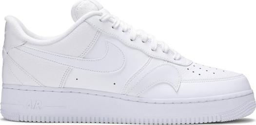 Кроссовки Nike Air Force 1 '07 LV8 'Misplaced Swoosh - Triple White', белый