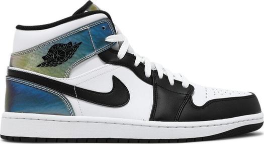 Кроссовки Air Jordan 1 Mid SE Heat Reactive - Color Change, белый
