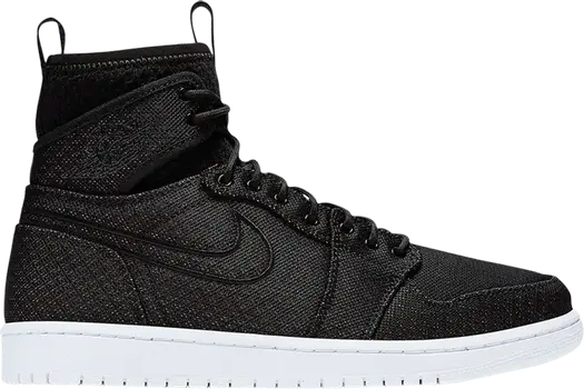 Кроссовки Air Jordan 1 High Ultra Black, черный
