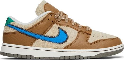 Кроссовки Nike size? x Dunk Low 'Dark Driftwood', загар