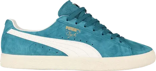 Кроссовки Puma Clyde Premium Core Harbour Blue, синий