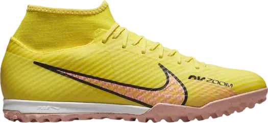 Кроссовки Nike Zoom Mercurial Superfly 9 Academy TF 'Lucent Pack', желтый