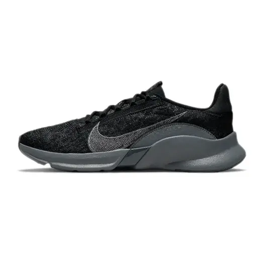 Кроссовки Nike SuperRep Go 3 Next Nature Flyknit, темно-серый/черный