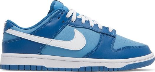 Кроссовки Nike Dunk Low 'Dark Marina Blue', синий