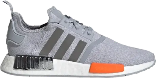 Кроссовки Adidas NMD_R1 'Grey Silver Metallic', серый