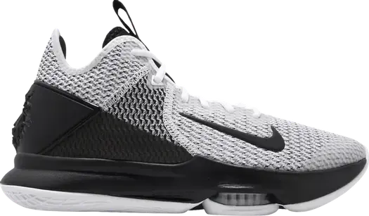 Кроссовки Nike LeBron Witness 4 EP 'White Black', белый