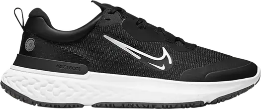 Кроссовки Nike React Miler 2 Shield 'Black White', черный