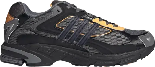 Кроссовки Adidas Response CL 'Black Flash Orange', серый