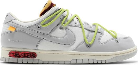 Кроссовки Nike Off-White x Dunk Low 'Lot 08 of 50', белый