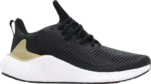 Кроссовки Adidas AlphaBoost U 'Gold Metallic', черный