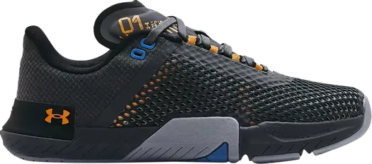 Кроссовки Under Armour TriBase Reign 4 Pitch Grey Black, серый