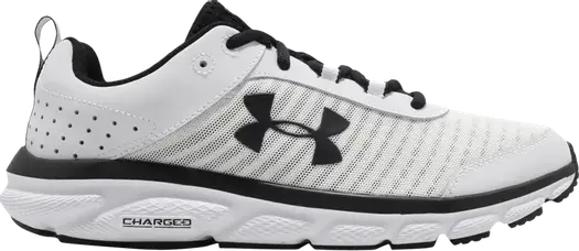 Кроссовки Under Armour Charged Assert 8 White Black, белый