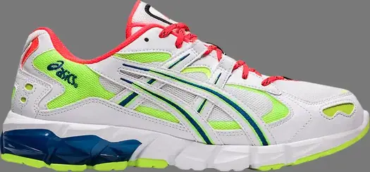Кроссовки gel kayano 5 kzn 'white multi-color' Asics, белый
